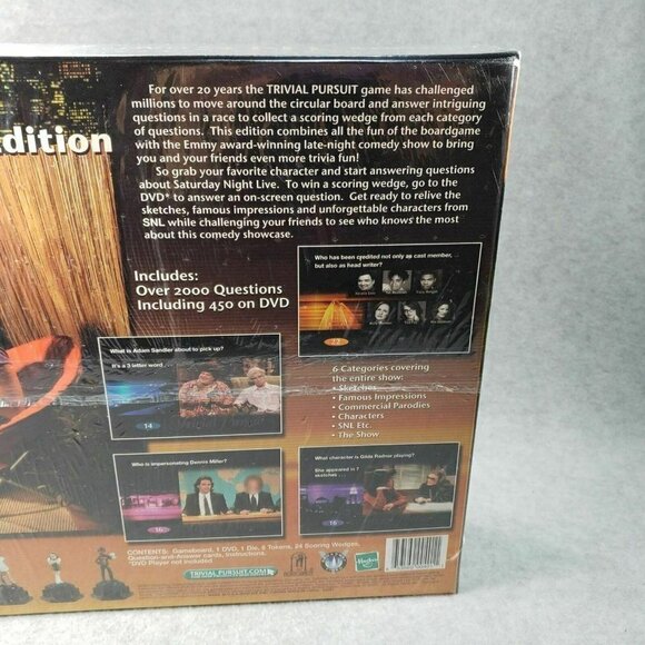Trivial Pursuit DVD SNL Saturday Night Live Edition‎ Game Party Trivia Adult New - Picture 6 of 7